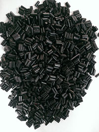 Hạt nhựa tái sinh PP đen