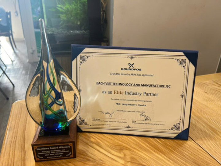 Chứng Nhận Đối Tác Công Nghiệp Cấp Cao – Grundfos