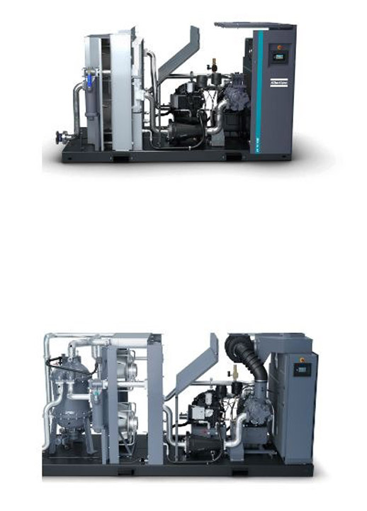 Máy nén khí trục vít không dầu ZR & ZT (VSD)