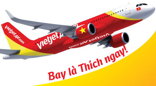 Vé máy bay Viet Jet - Công Ty TNHH Du Lịch Cánh Chim Việt
