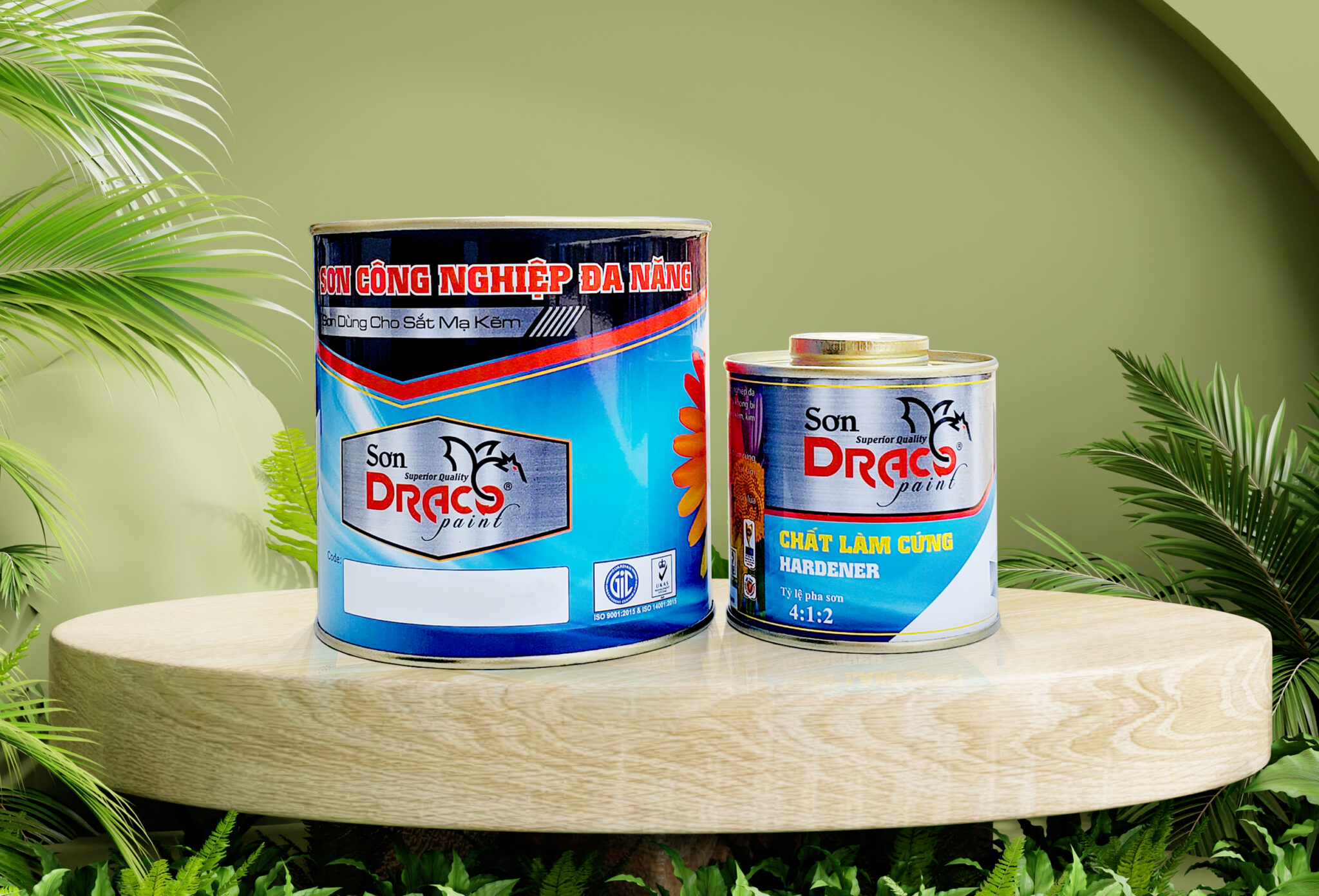 Sơn Draco công nghiệp đa năng - Sơn An Lạc - Công Ty TNHH Thương Mại Và Dịch Vụ An Lạc