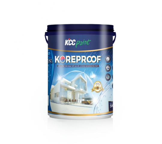 Sơn chống thấm ngoại thất KCC Koreproof - Sơn An Lạc - Công Ty TNHH Thương Mại Và Dịch Vụ An Lạc