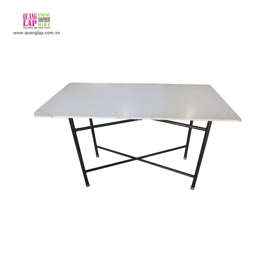 Bàn chữ nhật mặt gỗ