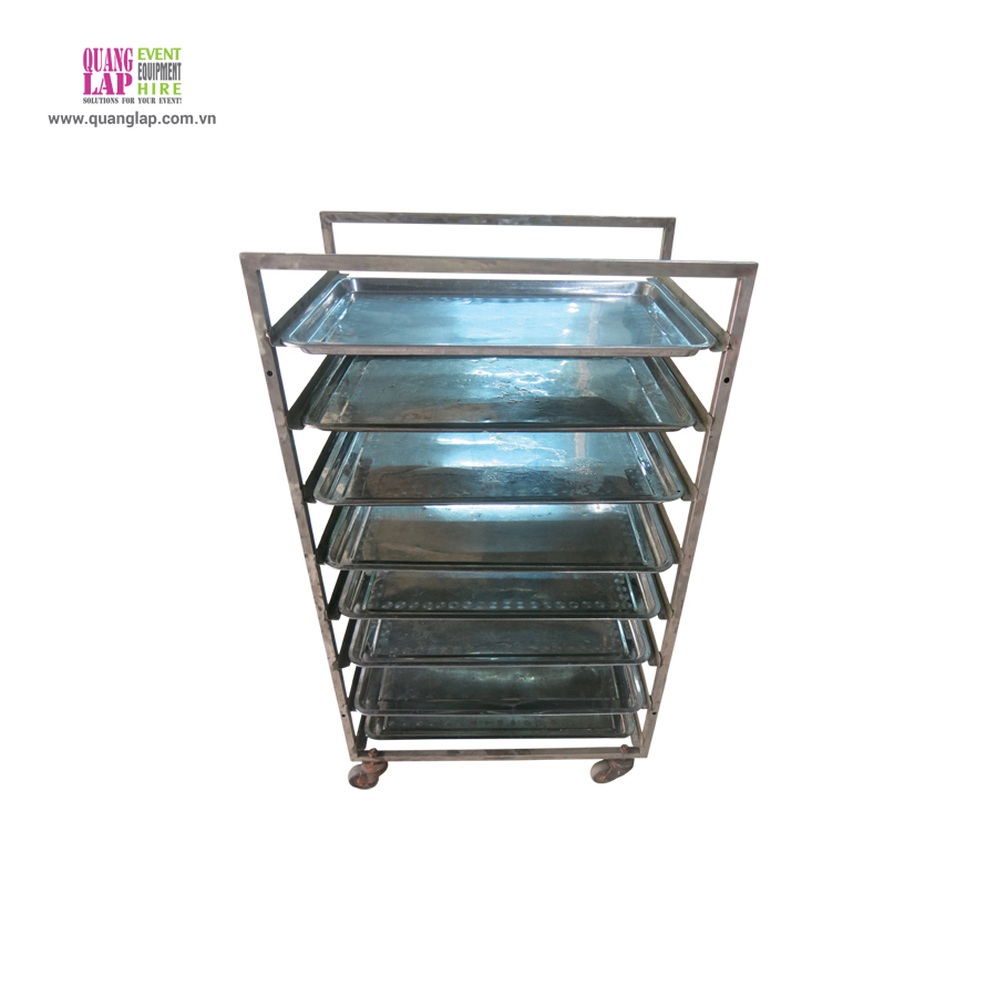 Xe đẩy 8 tầng