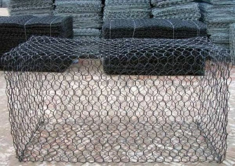Rọ đá mã kẽm bọc nhựa - Lưới Thép Luân Mỹ - Công Ty TNHH Luân Mỹ