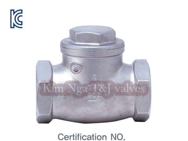 Van 1 chiều inox 304 ren 10k