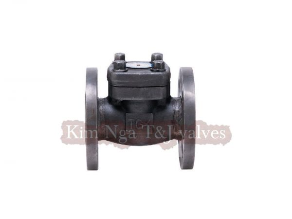 Van 1 chiều thép mặt bích áp lực