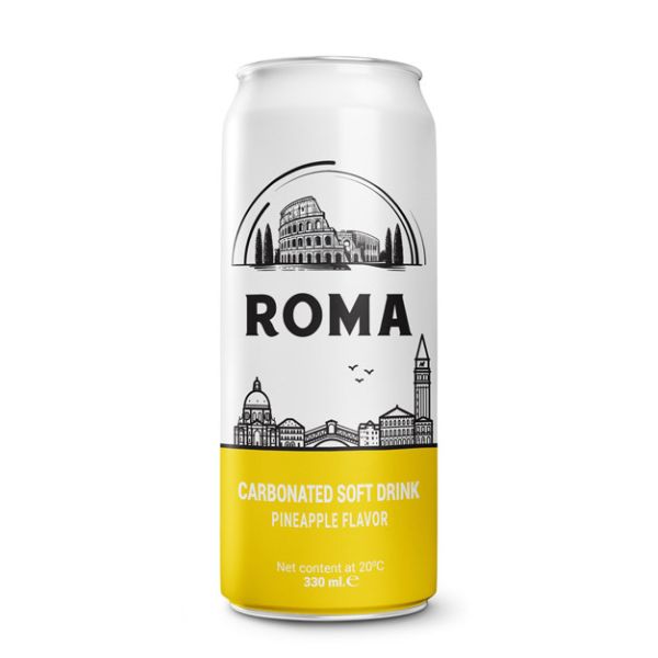 Nước tăng lực ROMA vị dứa - Nước Giải Khát Quang Minh - Công Ty TNHH Chế Biến Thực Phẩm Quang Minh