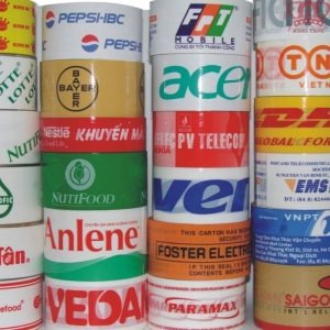 Băng keo in logo - Băng Keo Cao Nghệ - Công Ty TNHH Băng Keo Cao Nghệ