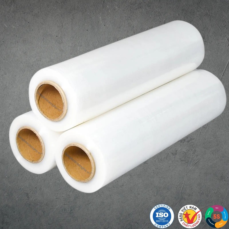 Màng co PE bám dính - 50cm. - Băng Keo Cao Nghệ - Công Ty TNHH Băng Keo Cao Nghệ