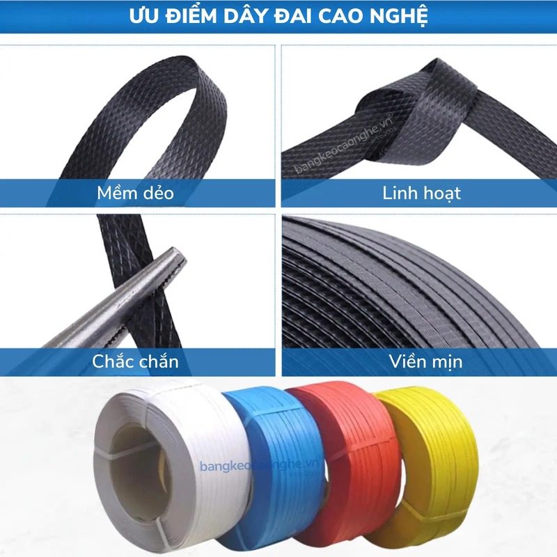 Dây đai Cao Nghệ - Băng Keo Cao Nghệ - Công Ty TNHH Băng Keo Cao Nghệ