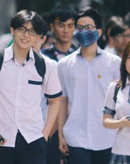Vải đồng phục học sinh