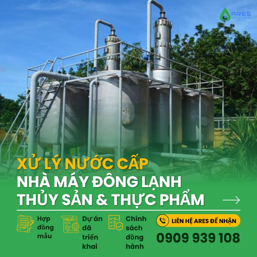 Hệ thống xử lý nước thải thủy hải sản - Môi Trường ARES - Công Ty Cổ Phần Giải Pháp Môi Trường ARES