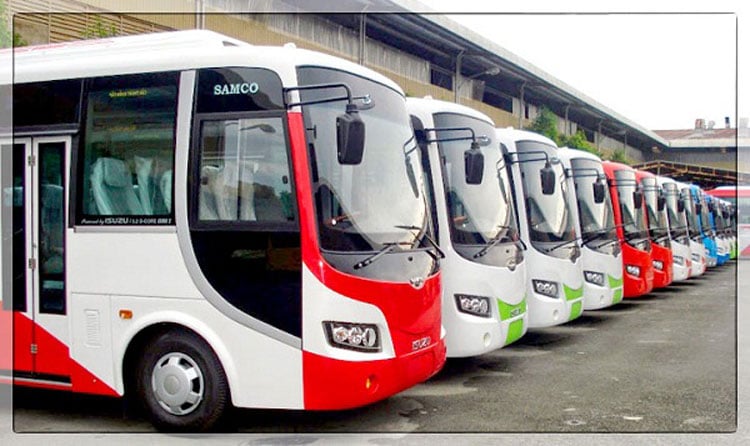 Dịch vụ thuê xe 29 chỗ - Du Lịch Việt - Công Ty Cổ Phần Truyền Thông Du Lịch Việt