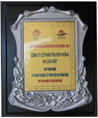 Giải thưởng du lịch 2014 - Du Lịch Việt - Công Ty Cổ Phần Truyền Thông Du Lịch Việt