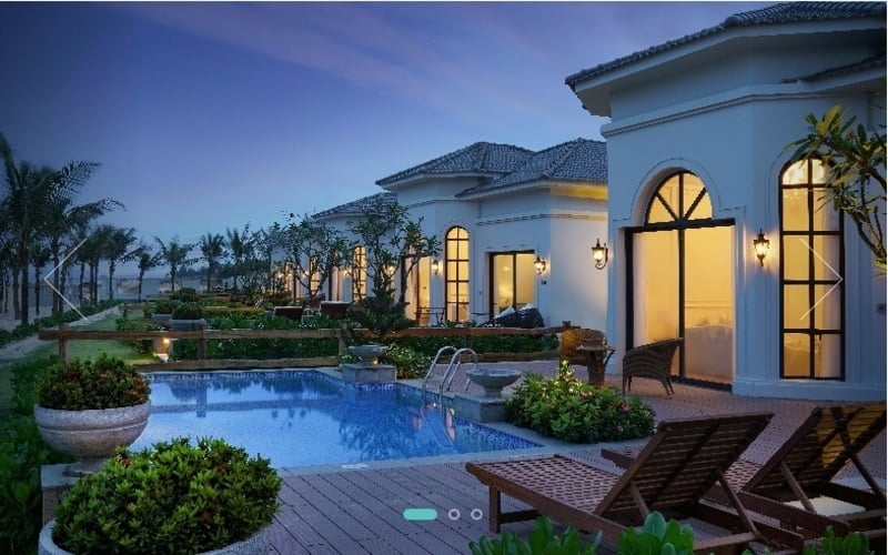 Dịch vụ đặt phòng Vinpearl Resort & Spa Đà Nẵng - Du Lịch Việt - Công Ty Cổ Phần Truyền Thông Du Lịch Việt