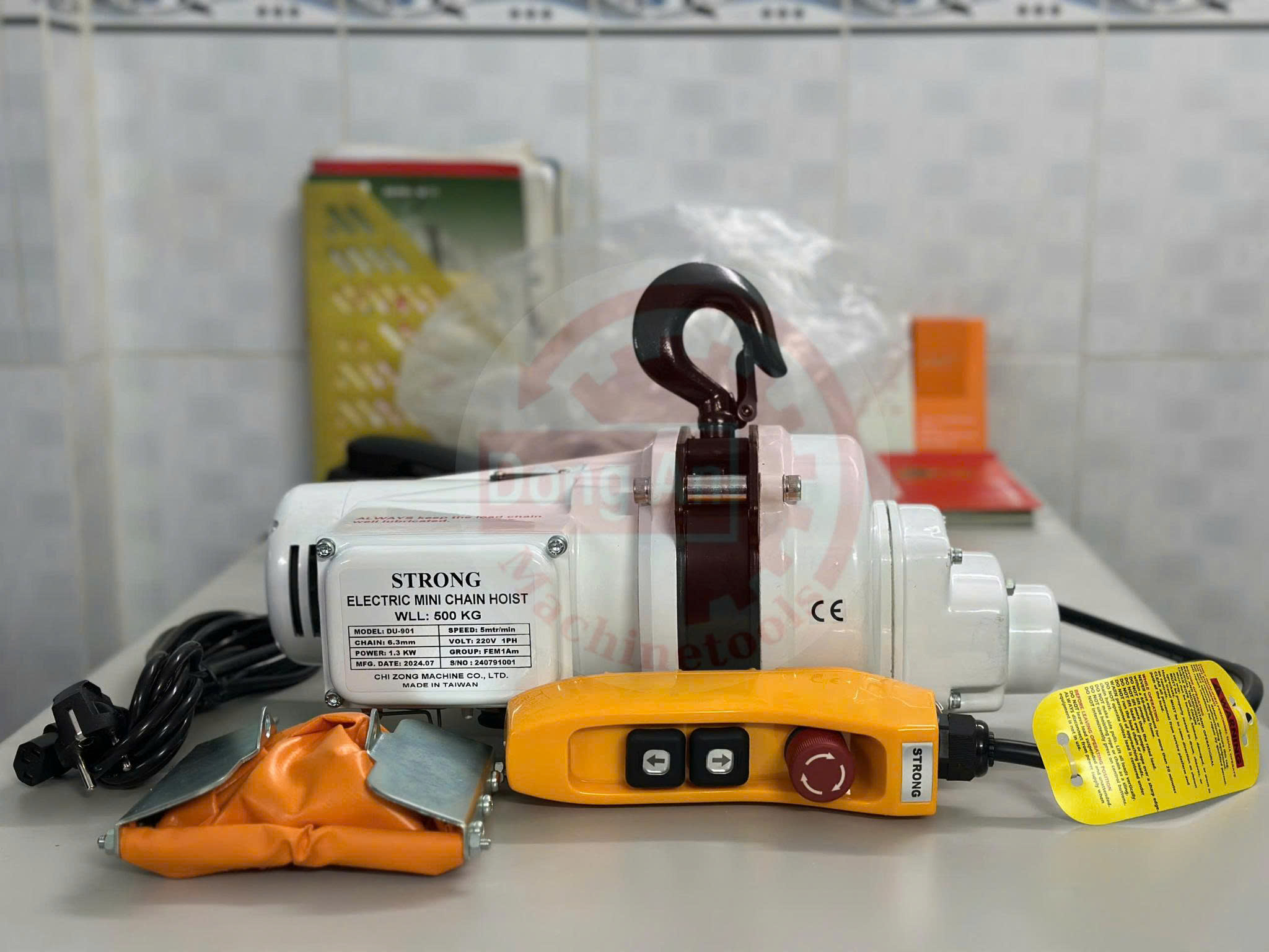 Pa lăng xích điện mini