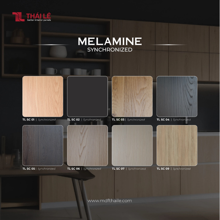 Ván phủ Melamine Synchronize