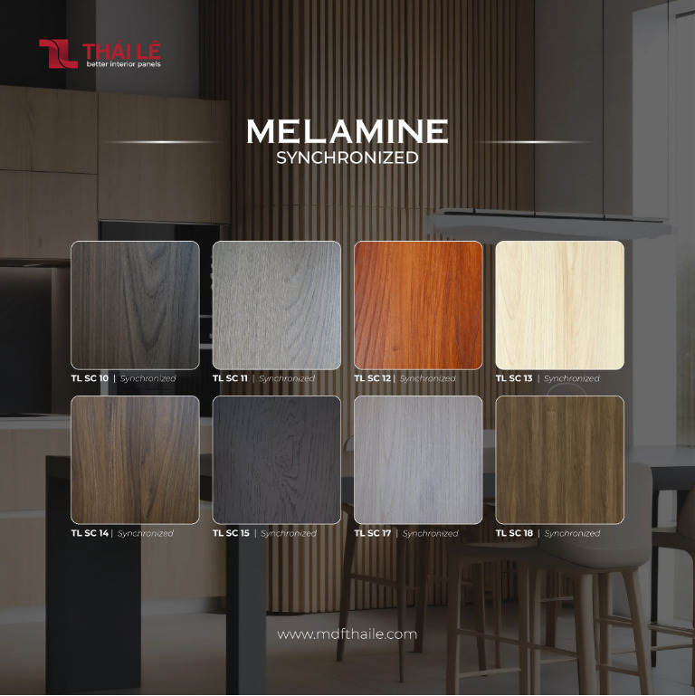Ván phủ Melamine Synchronize