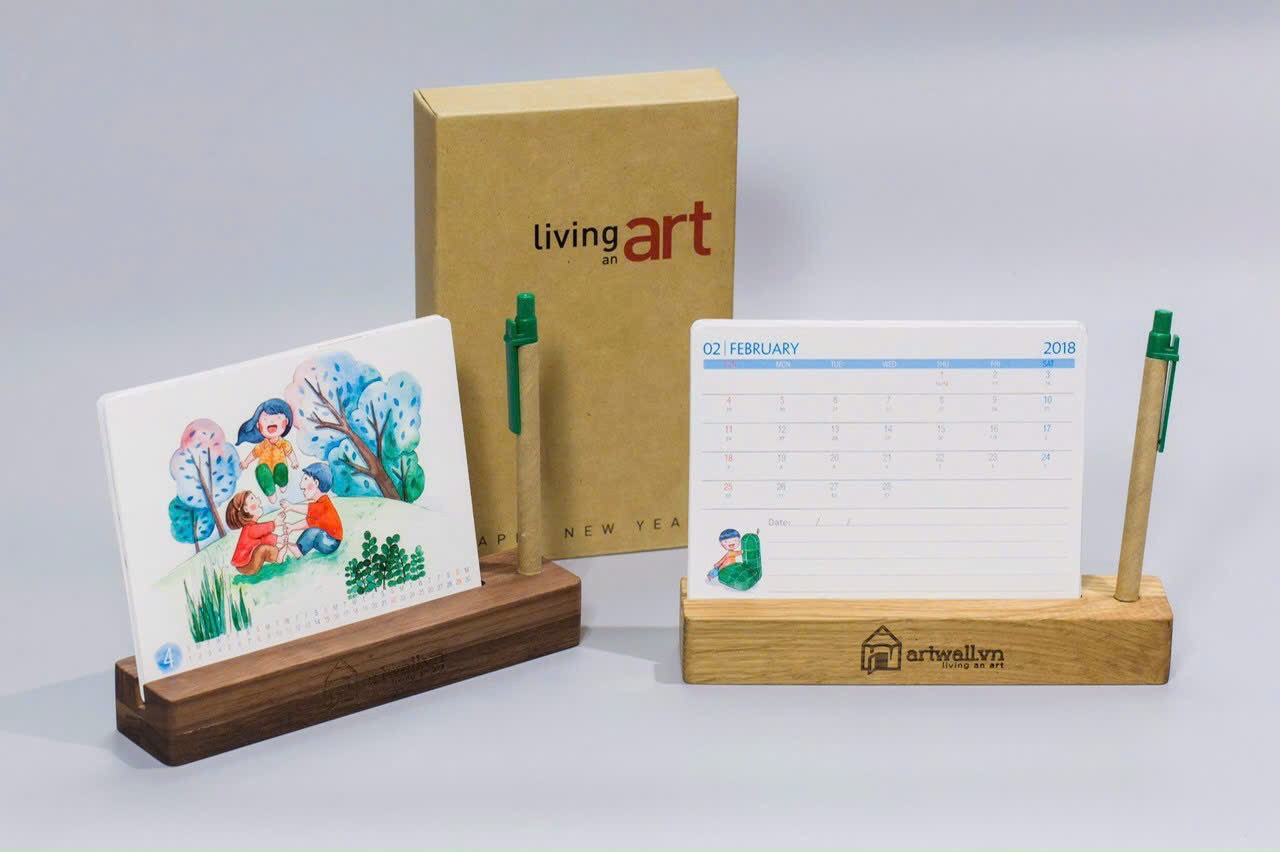 Lịch để bàn - In ấn San Hô Đỏ  - Công Ty Trách Nhiệm Hữu Hạn Thương Mại Dịch Vụ San Hô Đỏ