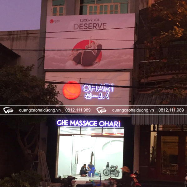 Biển quảng cáo chữ Mica