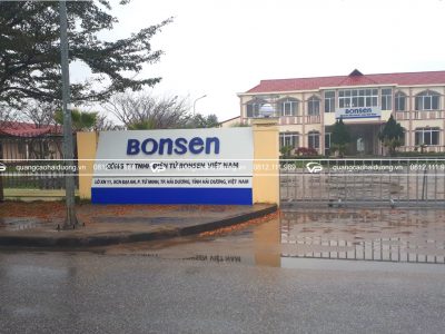 Thi công biển quảng cáo công ty