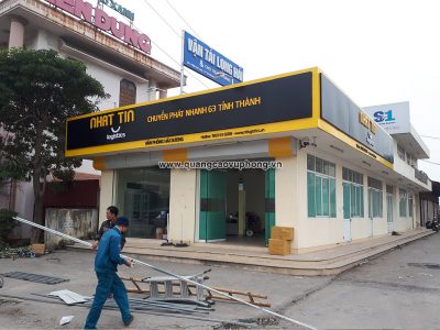 Thi công chuỗi biển quảng cáo