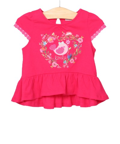 áo cộc bé gái - Pink Sun Fashion - Công Ty TNHH Thời Trang Mặt Trời Hồng