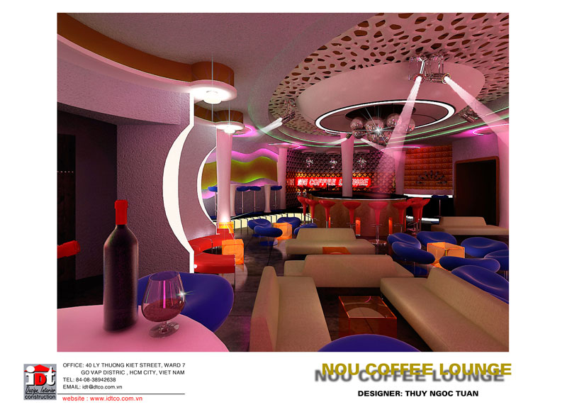 Thiết kế bar- cafe - Công Ty TNHH Thiết Kế Và Trang Trí Nội Thất I.D.T