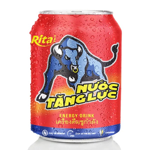 Lon nước tăng lực RITA 250ml