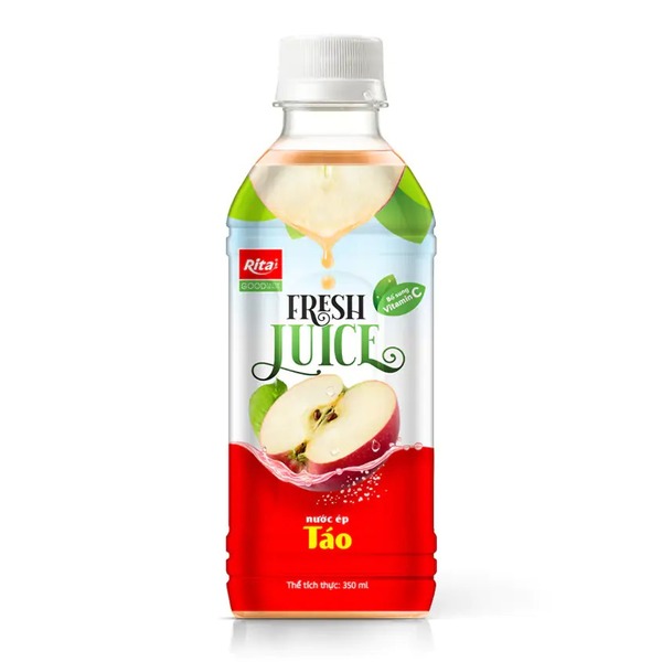Nước ép táo đóng chai 350ml