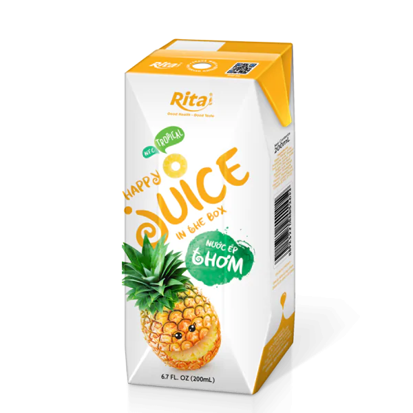 Nước ép thơm đóng hộp 200ml