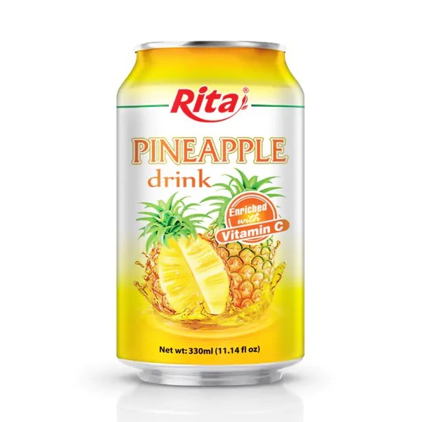 Nước ép thơm đóng lon 330ml