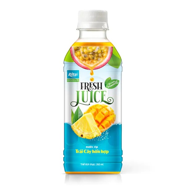 Nước ép trái cây đóng chai 350ml