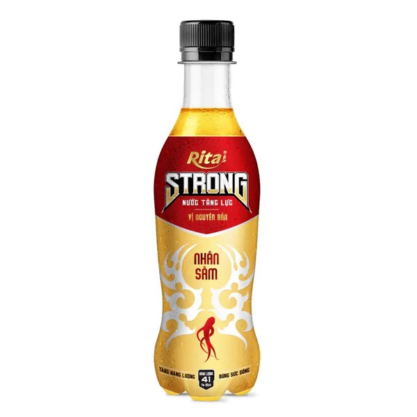 Nước tăng lực nhân sâm đóng chai 400ml