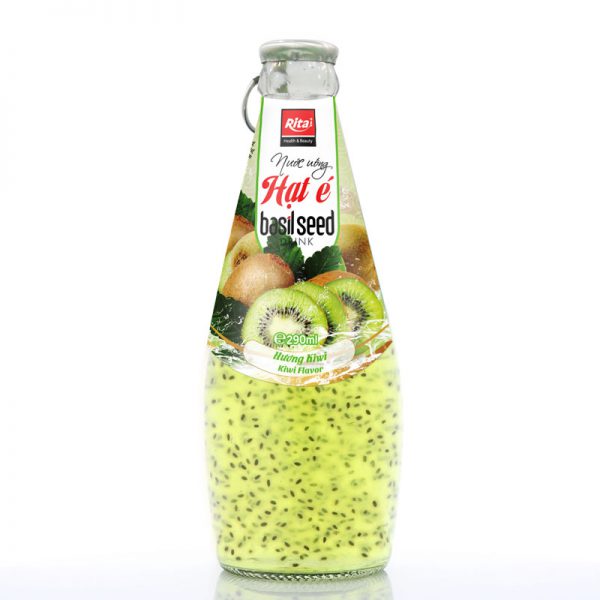 Nước uống hạt é hương kiwi 290ml