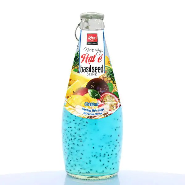 Nước uống hạt é hương trái cây 290ml