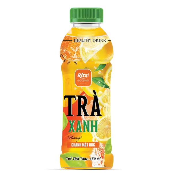 Trà chanh mật ong đóng chai 450ml