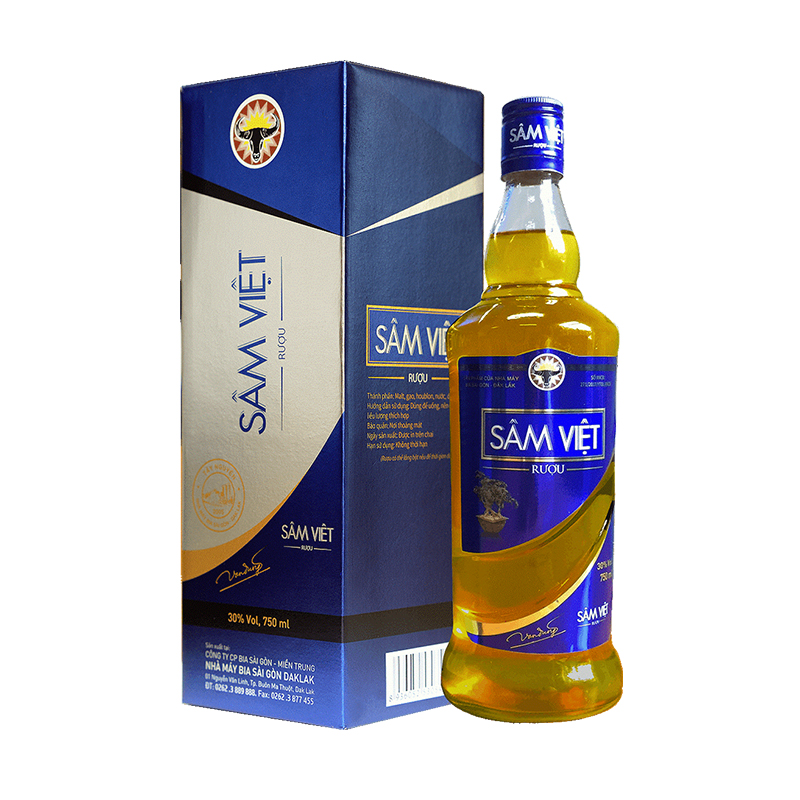 Rượu Sâm Việt - Nước Giải Khát Bia Sài Gòn - Miền Trung - Công Ty CP Bia Sài Gòn - Miền Trung