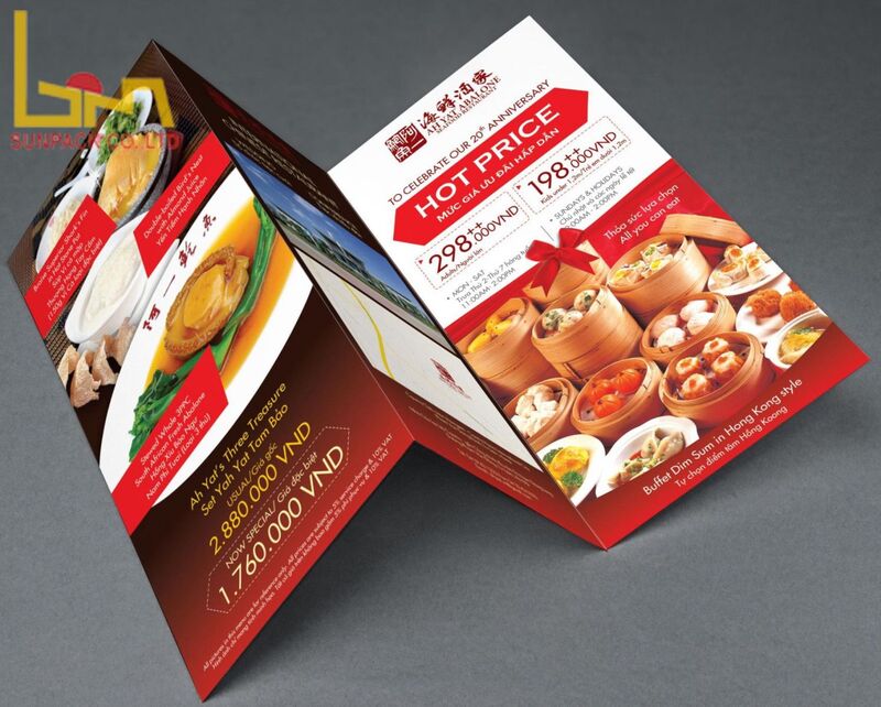 In ấn tờ rơi - In Bao Bì Bình Minh - Công Ty TNHH Sản Xuất Thương Mại BB Bình Minh