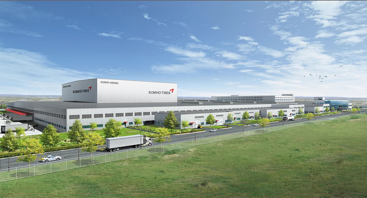 Nhà máy KUMHO TIRE - Công Ty Cổ Phần Xây Dựng Khánh Bình
