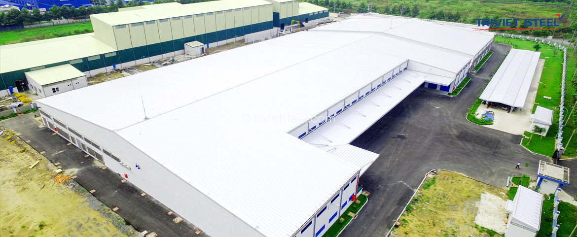 Nhà máy TEXRAY Long An - Công Ty Cổ Phần Xây Dựng Khánh Bình