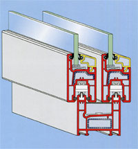 Cửa sổ mở trượt 2 ray - Sunrise Window - Công Ty Cổ Phần Đầu Tư Sản Xuất - Xây Dựng - Thương Mại Bình Minh