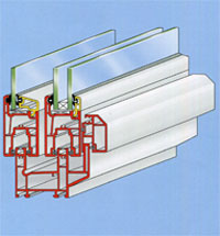 Cửa sổ mở trượt 3 ray - Sunrise Window - Công Ty Cổ Phần Đầu Tư Sản Xuất - Xây Dựng - Thương Mại Bình Minh