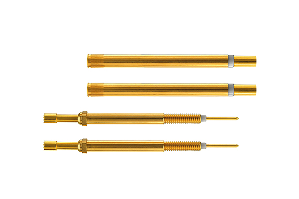 Brass switching test probes