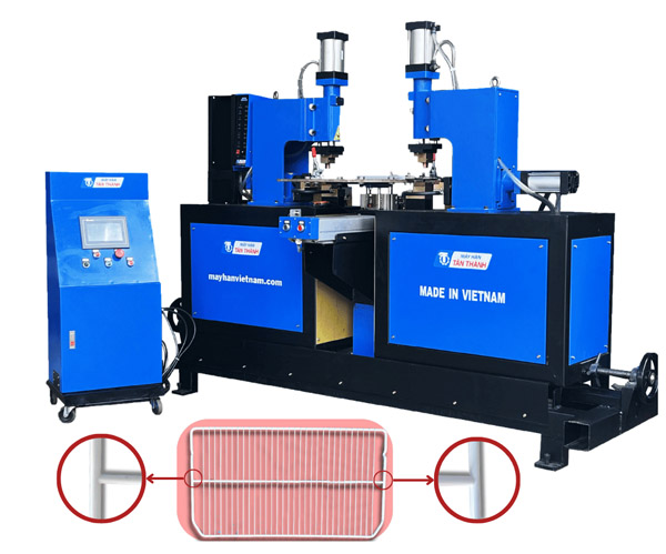 Máy hàn nối hai điểm tự động 150KVA - Máy Hàn Tân Thành - Công Ty TNHH Điện Cơ Tân Thành