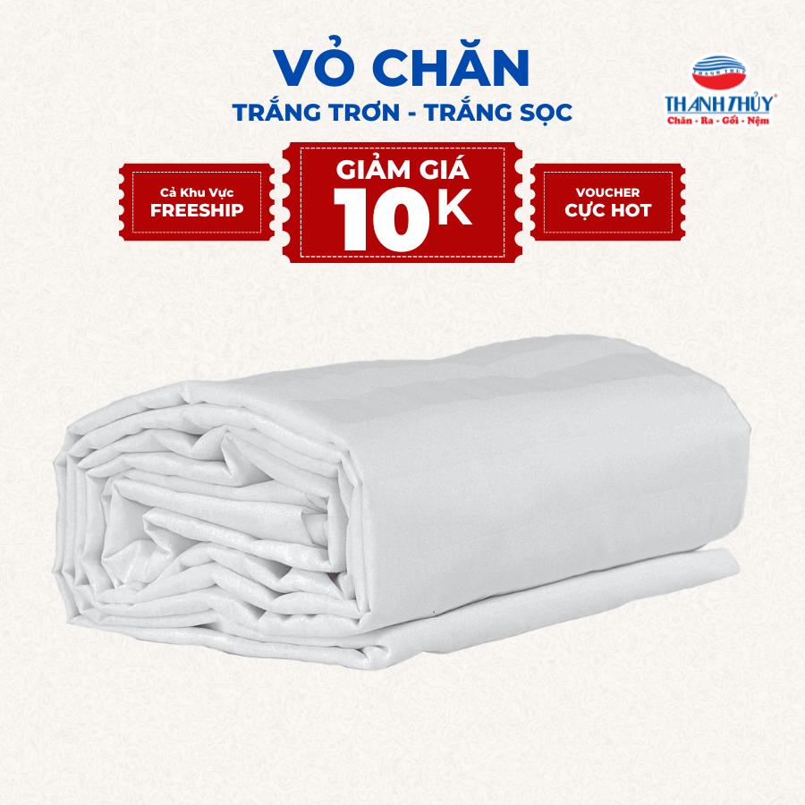Vỏ chăn trắng khách sạn