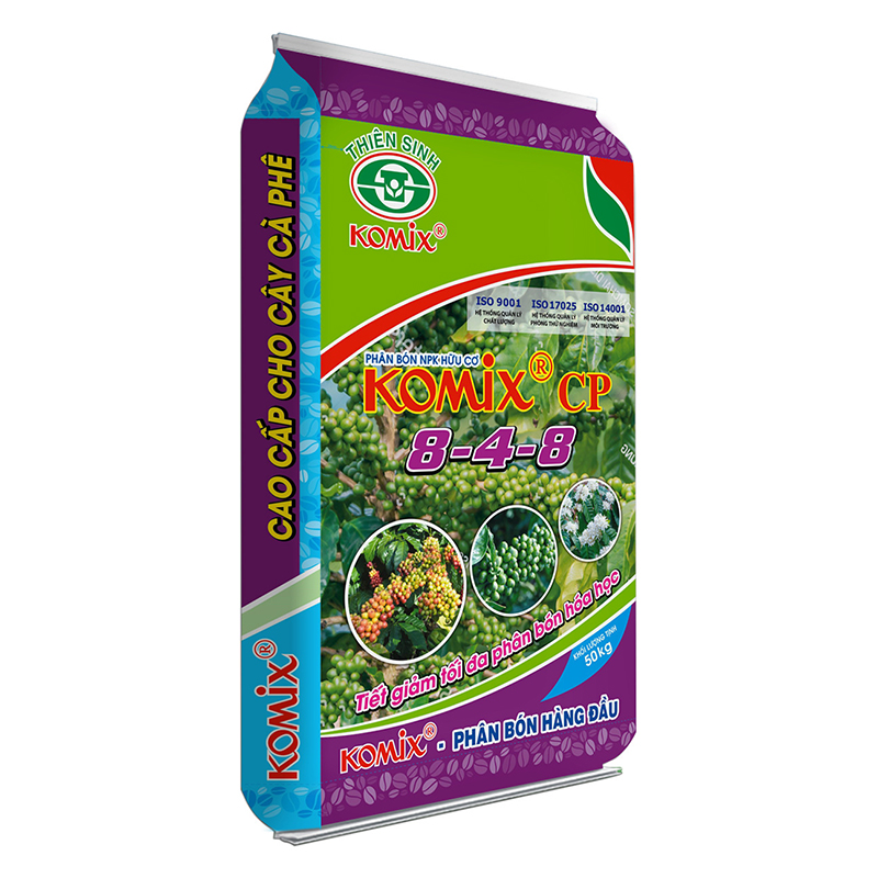 Bao Komix 3D (CP-8-4-8) - Phân Bón Komix - Công Ty Cổ Phần Thiên Sinh