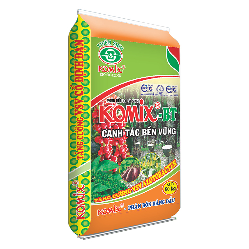 Komix - BT (Canh tác bền vững 2-2-2) - Phân Bón Komix - Công Ty Cổ Phần Thiên Sinh