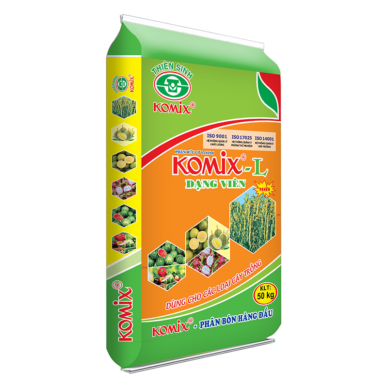Komix - L (Dạng viên) - Phân Bón Komix - Công Ty Cổ Phần Thiên Sinh